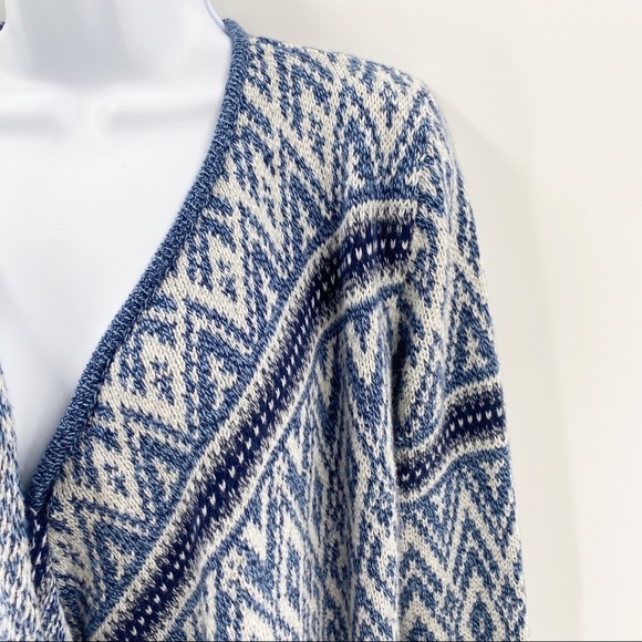 Kaisely Asymmetrical Open Front Cadigan Size M - Picture 3 of 14